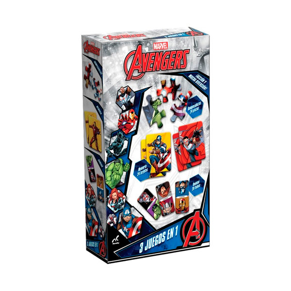 Novelty Avengers 3 Juegos En 1