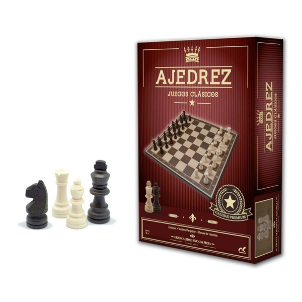 JUEGO DE MESA NOVELTY AJEDREZ CLÁSICO DE LUJO 