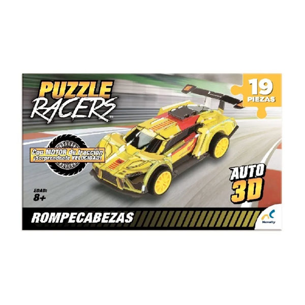 Novelty Rompecabezas 3D con Motor de Fricción