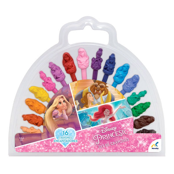 Novelty Set de Crayones Princesas