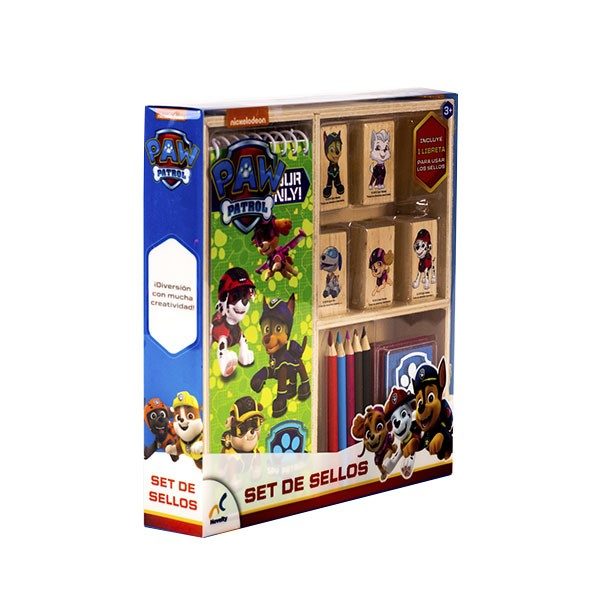 Novelty Set de Sellos Paw Patrol