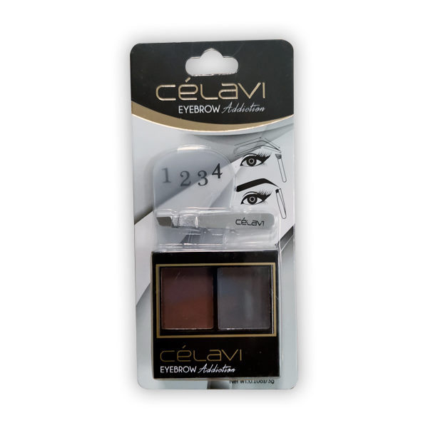 Celavi Duo de Sombras Para Cejas con Pinza