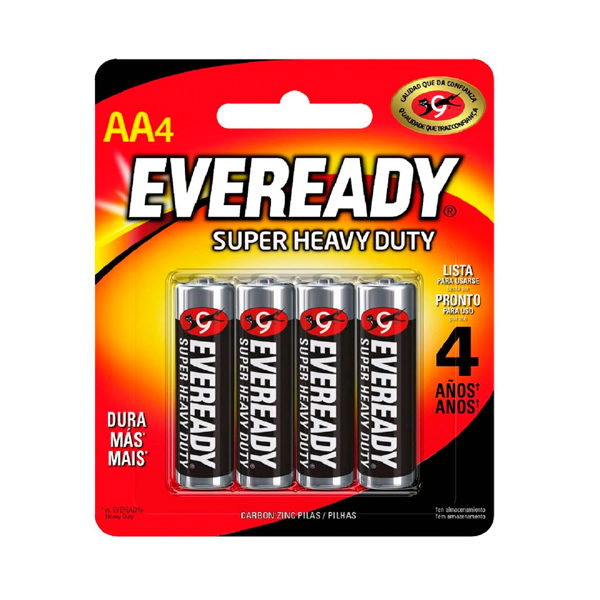 Eveready Pila Alcalina AA4