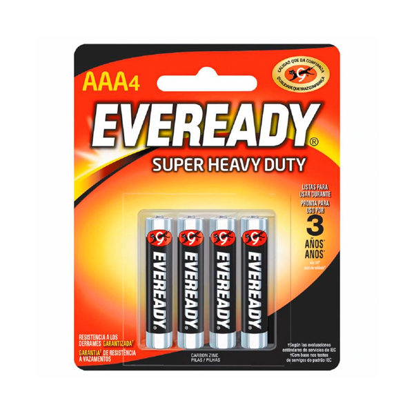 Eveready Pila Alcalina AAA4