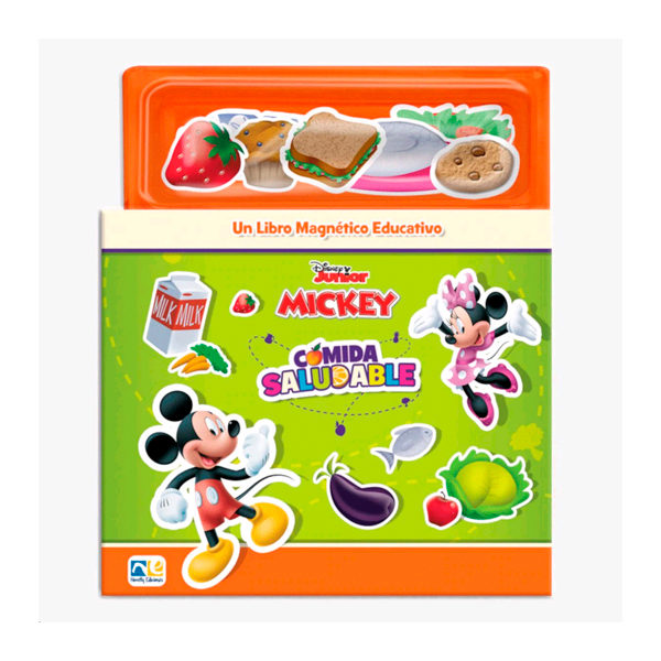 Novelty Mini Libro Magnético Comida Saludable