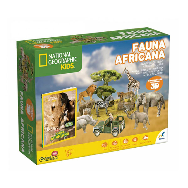 Novelty National Geographic Kids Fauna Africana