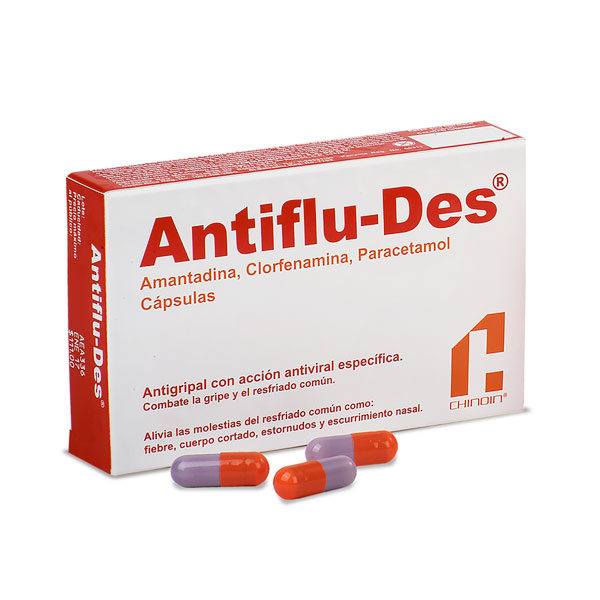 Antiflu-Des Capsulas c/24