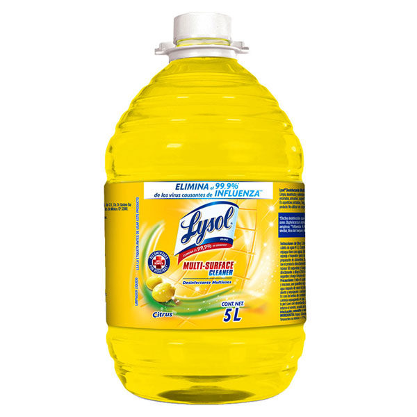 Desinfectante Lysol Citrus Botella 5 Lt