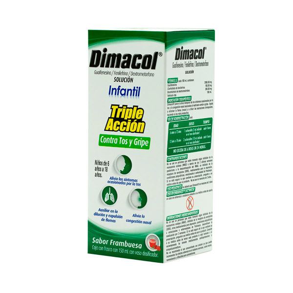 Dimacol Infantil Contra Tos 150 Ml