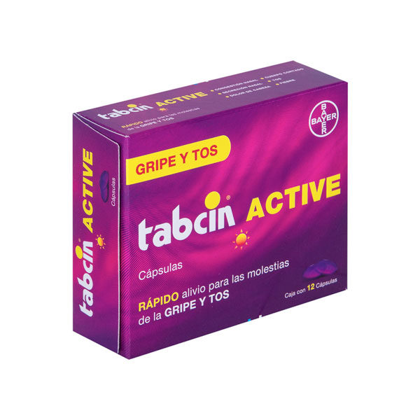 Tabcin Active Capsulas c/12