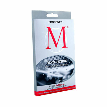 Condones M Texturizado con 3 Piezas – Zedel Distribuidora