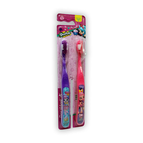 Doraldent Shopkins Cepillo Dental Infantil Suave 2pz
