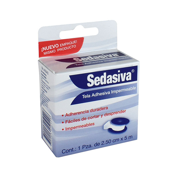 Cinta médica de seda adhesiva impermeable