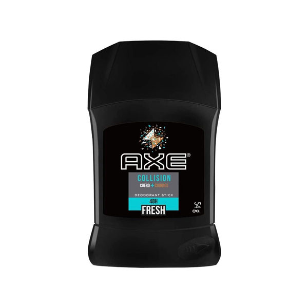 Axe Collision Desodorante en Barra Cuero+Cookies Fresh 48h 54g