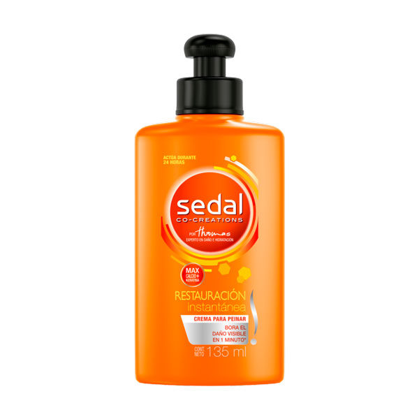 Sedal Co-Creations Crema Para Peinar Restauración Instantánea 135ml